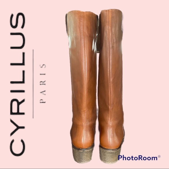 🎉HP🎉RARE! Cyrillus Paris Portuguese Made Leather Riding Boots - Picture 7 of 7